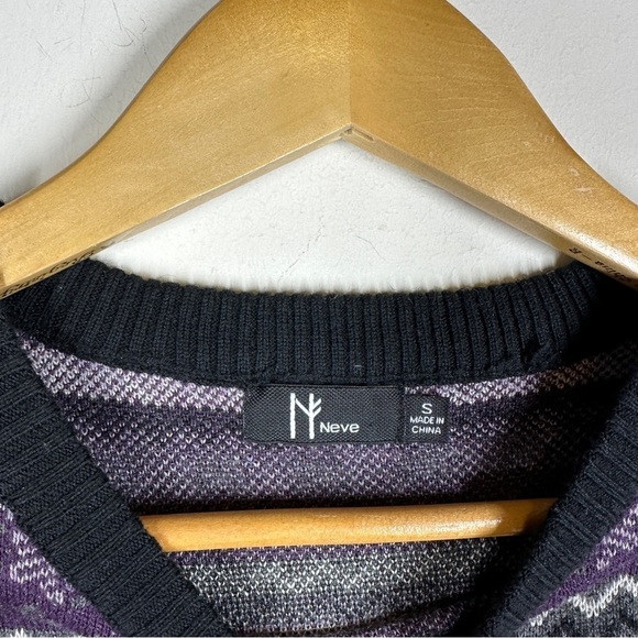Neve Designs Zoe Crewneck Apres Ski Nordic Sweater S - Picture 4 of 8